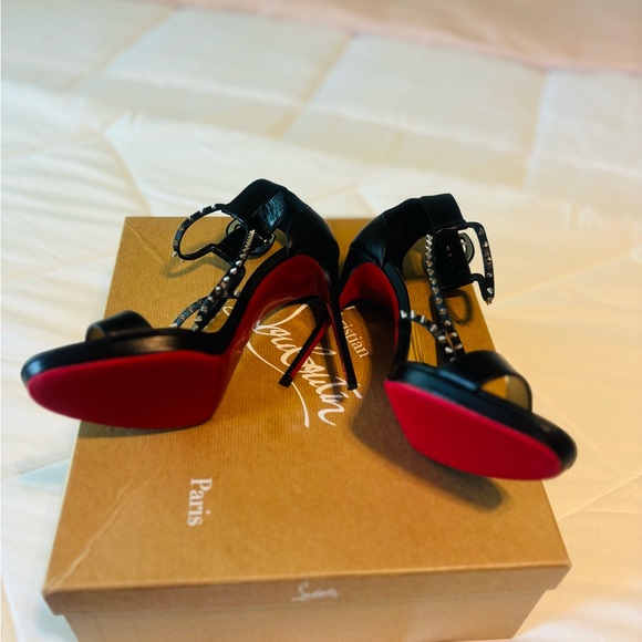 Christian Louboutin Black Stiletto Heels - Picture 6 of 6
